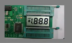 멀티 미터 전류계 및 전압계에 대한 저렴한 가격 3 1/2 3.5 자리 tn 세그먼트 반사 LCD
