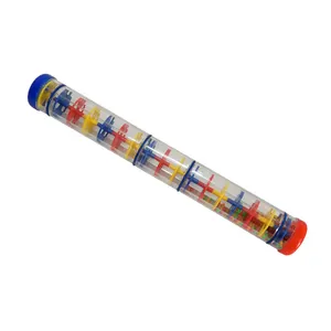 cheap music instruments wholesale plastic toys rain stick