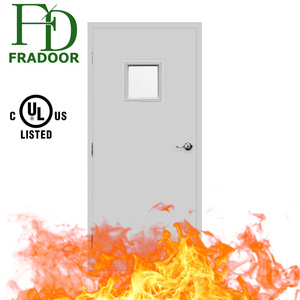 Intertek chứng nhận lửa xếp hạng thoát hiểm khẩn cấp thép cửa Thiết kế hiện đại Swing cán phong cách khóa phần cứng ứng dụng bên ngoài - Product Image 6