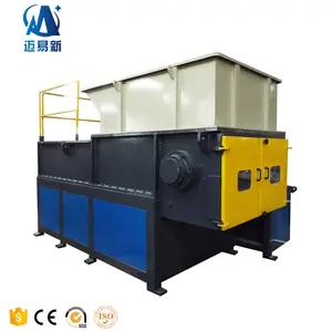 Multipurpose waste plastic single shaft shredder