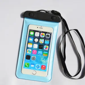 Оптовая продажа, базовый водонепроницаемый чехол из ПВХ для мобильного телефона IPX8, чехол для телефона для дайвинга