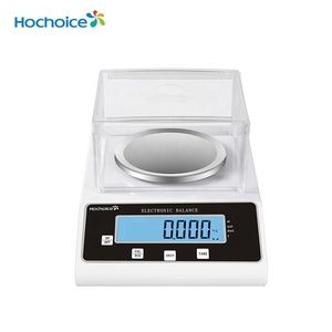 Hochoice 0.001g 0-500g RS232 דיגיטלי LCD דיוק רפואי מעבדה analitical בקנה מידה אלקטרוני אנליטית איזון