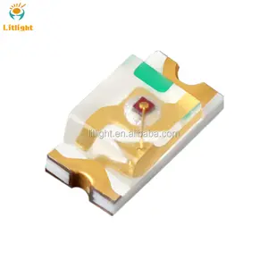 Surface Mount Package Bi-color RGB Red Blue Green UV 395nm 0402 0603 0805 1206 1608 SMD LED Datasheet