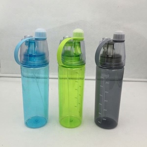 Plastik spor sprey su şişesi sprey ve saman - Product Image 6