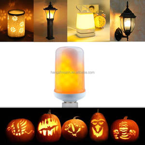 Bombillas LED de fuego con <span class=keywords><strong>efecto</strong></span> de <span class=keywords><strong>llama</strong></span>, 3 modos 12v creativo con lámparas de emulación parpadeantes, fuego de naturaleza simulado en linterna antigua - Product Image 2