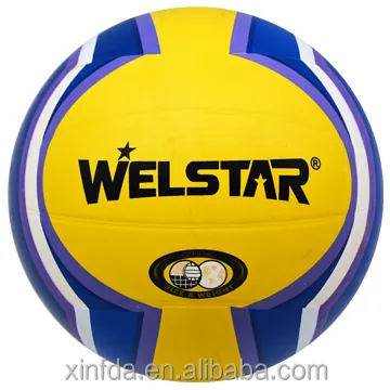 Voleibol de goma con logotipo personalizado, voleibol de diseño personalizado para entrenamiento escolar, gran oferta, nuevo diseño