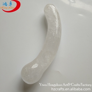 क्वार्ट्ज क्रिस्टल की छड़ी काले डिल्डो पत्थर - Product Image 6