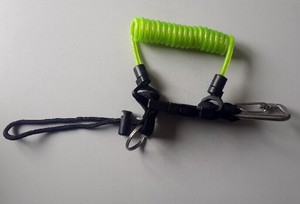 Buceo de <span class=keywords><strong>alambre</strong></span> de acero inoxidable y mosquetón Cámara cordón/buceo BCD - Product Image 5