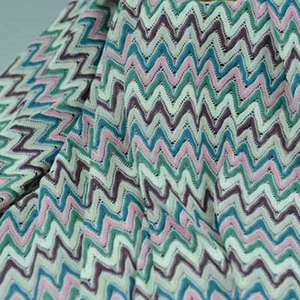 Bello di lavoro a maglia jacquard tessuto del pannello esterno di disegno geometrico tappezzeria texture - Product Image 4