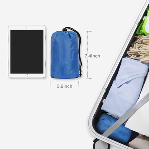 Ultralight Inflatable Travel Foot Rest Gối Điều Chỉnh Chiều Cao Chân Gối Trẻ Em Máy Bay Giường Cho Giấc Ngủ - Product Image 5