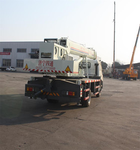 10 טון משאית מנוף משאית foton עם חמישה חלקים משושה בום טלסקופים רכובה קריין למכירה - Product Image 5