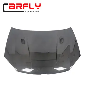 Carbon Fibre Primed Hood With Vent Front Bonnet for Golf5 MK5