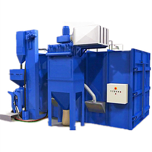 Salle de <span class=keywords><strong>sablage</strong></span>/<span class=keywords><strong>cabine</strong></span> de soufflage de sable avec abrasif automatique système de récupération - Product Image 1