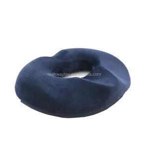 Alibabab China Leverancier Comfort Memory Foam Donut Kussen Aambei Behandeling Stuitje En Stuitbeen Pijnbestrijding