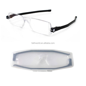 Kacamata Baca Putar <span class=keywords><strong>360</strong></span> Derajat dengan Kotak Lipat, Pembaca Lipat CE AC atau PC FAITH Eyewear Khusus Eropa; USA Pin Hinge CN;ZHE - Product Image 3