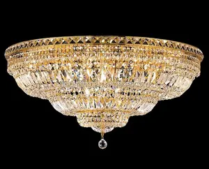 Modern ceiling lamps home design crystal art deco ceiling light flush mount