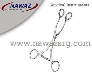 Fórceps de sujeción de lengua de acero inoxidable profesional Collin de alta calidad 17cm instrumentos orales quirúrgicos - Product Image 2