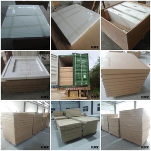 Personnaliser <span class=keywords><strong>de</strong></span> <span class=keywords><strong>douche</strong></span> à surface solide 1400x900 1000x900 900x900mm - Product Image 6