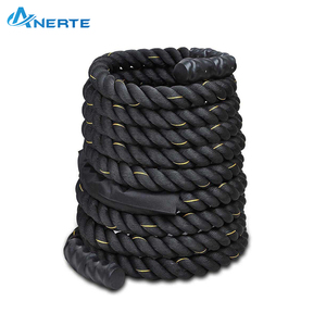 Trenzado Twisted poder escalar batalla cuerda/cable <span class=keywords><strong>con</strong></span> cubierta de tela de China - Product Image 5