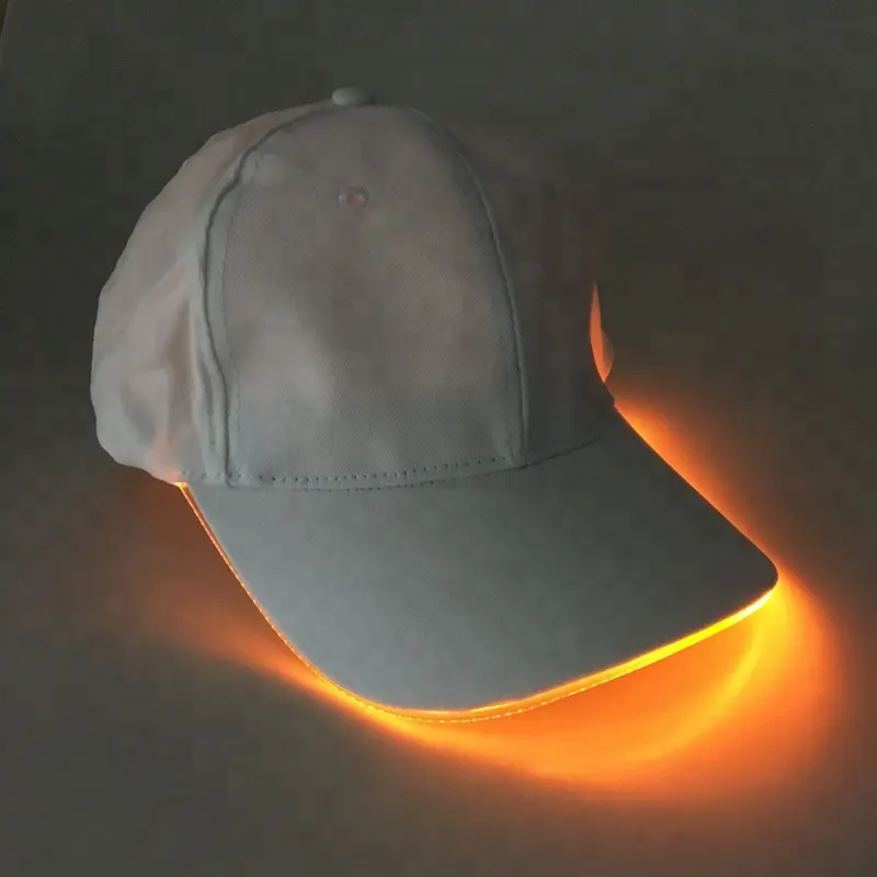 Baseball LED Caps Hats With Built-in LED Light