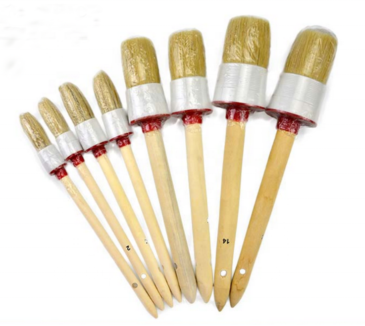 IMPA510131-40 полидисперсным круглые кисти для окраски стен с деревянной ручкой