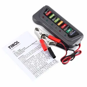 High Quality 12V Digital Battery / Alternator Tester mit 6 LED Lights Display Car Vehicle Battery Diagnostic Tool