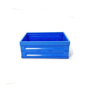 China top sale collapsible Plastic Boxes Logistic Storage Box folding plastic solid box