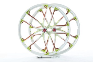 Rueda de aleación de 10 radios de 26 pulgadas <span class=keywords><strong>para</strong></span> bicicleta de montaña cassette de aleación de magnesio integral y rotativo 7S 8S 9S 10 S - Product Image 3