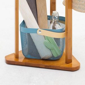 <span class=keywords><strong>Perchero</strong></span> <span class=keywords><strong>de</strong></span> bambú para ropa y abrigos, perchas <span class=keywords><strong>de</strong></span> <span class=keywords><strong>madera</strong></span> para gatos, estante <span class=keywords><strong>de</strong></span> almacenamiento <span class=keywords><strong>de</strong></span> 3 niveles <span class=keywords><strong>con</strong></span> 9 ganchos - Product Image 3