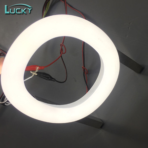 Insegna Luminosa LED Completa in Acrilico Bianco con Lettere Sferiche per Negozi <span class=keywords><strong>di</strong></span> Elettronica - Product Image 2