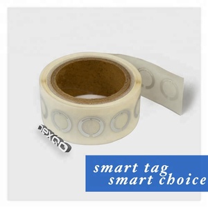 Thẻ/Cuộn Nhãn RFID NDEF NFC Sọc Đen Tùy Chỉnh Nhãn/Nhãn Dán/Thẻ 30Mm Không Thể Tháo Rời Với Mẫu Miễn Phí - Product Image 2