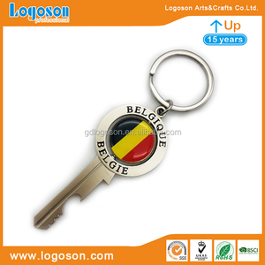 Porte-clés spinner en métal et en résine, Souvenir personnalisé de belgique, 50 pièces, <span class=keywords><strong>plaque</strong></span> aimantée pour réfrigérateur - Product Image 4