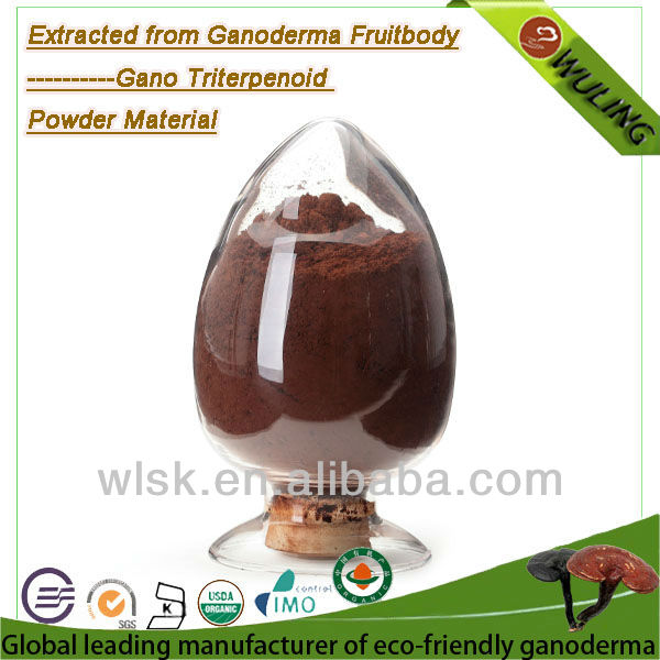 Gmp сертифицированных органических 100% Ganoderma / Lingzhi Extract-Triterpenoid порошок