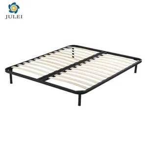 Struttura del letto in metallo di alta qualità in metallo facile da montare base del materasso pieghevole con struttura del letto in metallo