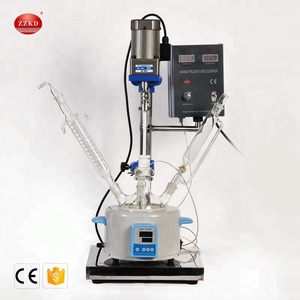 Réacteur en verre chimique à chauffage par manteau de petite taille 1L - Product Image 1