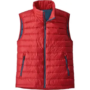 Custom Kleding Fabrikant Gewatteerd Gilet Donsvest Bodywarmer Voor Mannen