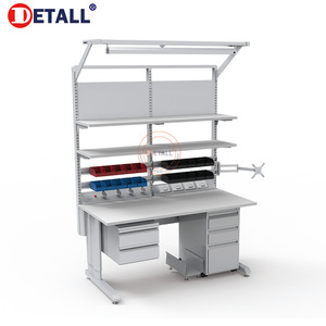 Fonte di energia elettrica Di Potenza dental lab elettrico esd metallo faggio tavolo di lavoro - Product Image 2