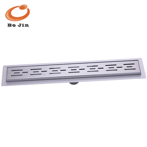 Rejilla de drenaje de acero inoxidable pulido para suelo, filtro de pelo moderno para desagüe de piso - Product Image 1