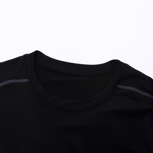 D'été t-shirt col rond manches courtes hommes t-shirt à séchage rapide en gros appel de sport - Product Image 6