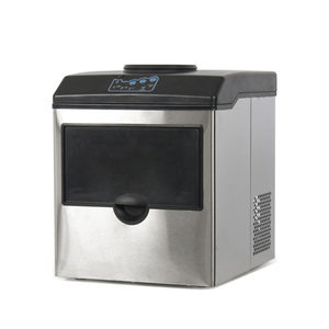 ATC-IM-15WS Antronic GS \ CE \ EMC Affichage LED Acier inoxydable 15kg/jour Machine à glaçons électrique avec distributeur <span class=keywords><strong>d</strong></span>'<span class=keywords><strong>eau</strong></span> - Product Image 3