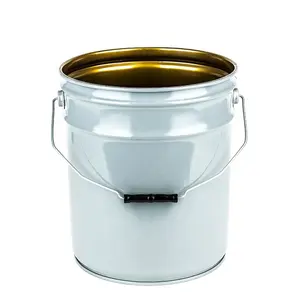 10 liters iron bucket pail barrel drum for paint/ ink/ solvent packaging