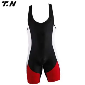 Singlets de lutte russe personnalisés, maillot de marque de lutte à bas prix, vente en gros