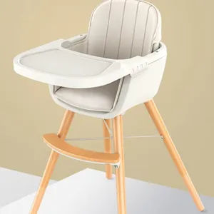 批发多功能儿童椅子，婴儿喂养用木制婴儿高脚椅