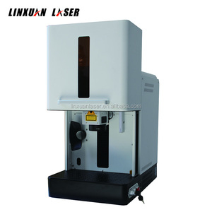 Machine de gravure et de découpe de plaques nominatives et de bijoux, <span class=keywords><strong>laser</strong></span> fibre Raycus <span class=keywords><strong>20W</strong></span> - Product Image 1