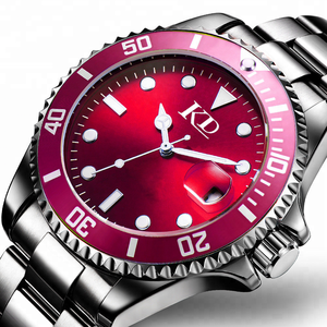 Orologi da <span class=keywords><strong>Uomo</strong></span> di Lusso Bicolore con Movimento Giapponese al Quarzo, Orologi Subacquei da <span class=keywords><strong>Uomo</strong></span> in Acciaio Inossidabile 45MM - Product Image 3