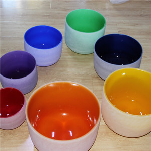 Hmcl bán buôn 440Hz và 432Hz 6 "-24" tinh thể thạch anh hát Bát sihe thạch anh sản xuất bán buôn hát bát tinh thể 432Hz - Product Image 2