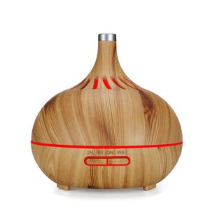 Difusor de aromaterapia de aceite esencial inalámbrico Smart Wifi 400ml con aplicación de teléfono y control de voz - Product Image 3