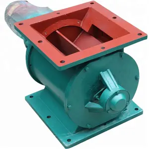 Abrasion Resistance rotary airlock valve star discharger under dust collector
