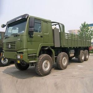 Sinotruk Howo सभी पहिया ड्राइव <span class=keywords><strong>8x8</strong></span> के बाहर सड़कों मालवाहक ट्रकों 351 - 450hp12.00R20 31ton करने के लिए 40T डीजल
