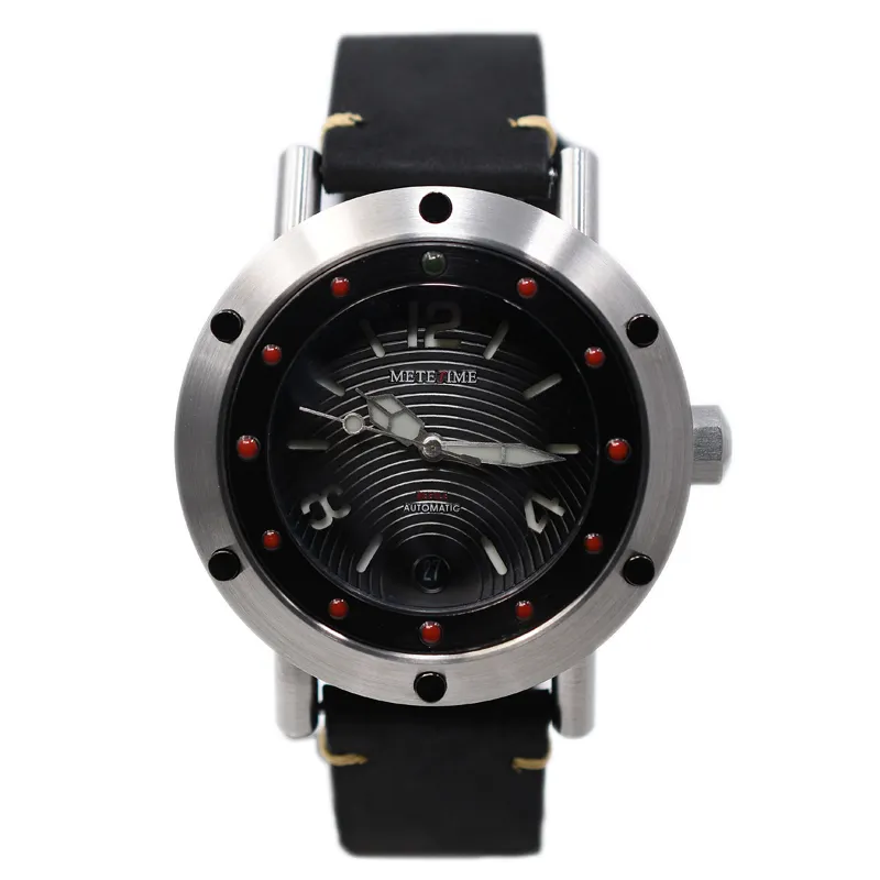 airufowatch customized 30ATM stainless steel automatic movt 44mm mechanical watch